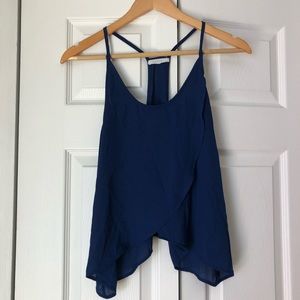 purple halter tank top